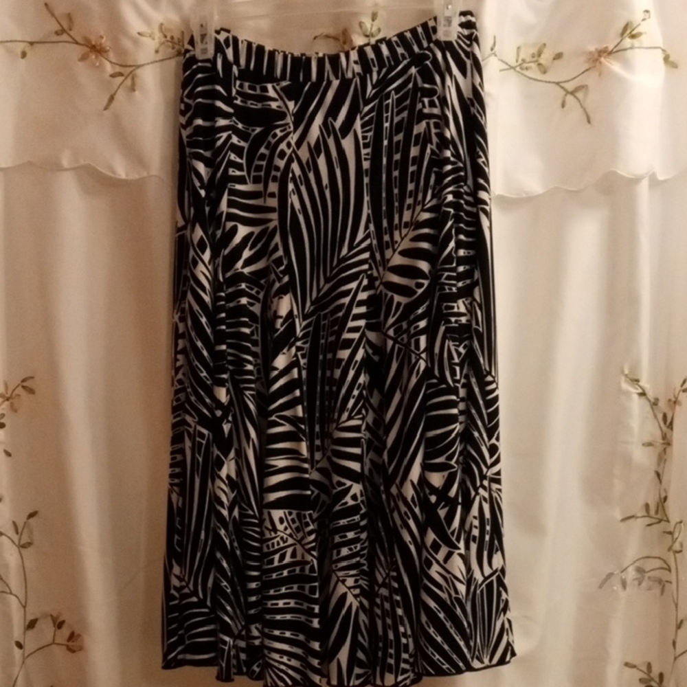 Premise Patterned Midi Skirt